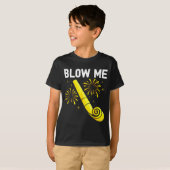 Blow Me Fireworks Countdown Happy New Year 2026 Co Tシャツ (正面フル)