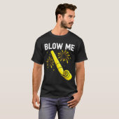 Blow Me Fireworks Countdown Happy New Year 2026 Co Tシャツ (正面フル)