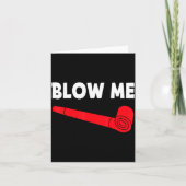 Blow Me Funny Couples Tee Valentine's Day Couple M カード (正面)