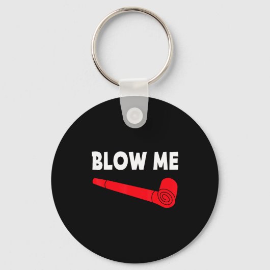 Blow Me Funny Couples Tee Valentine's Day Couple M キーホルダー (正面)