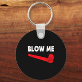 Blow Me Funny Couples Tee Valentine's Day Couple M キーホルダー (正面)