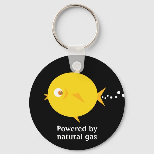 BlowFish_Powered by natural gas キーホルダー (正面)
