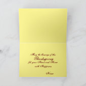 Blowing in the Wind Card カード (内部)