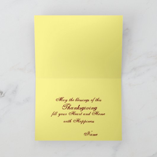Blowing in the Wind Card カード (内部)