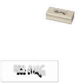 Blox3dnyc.comエコス環境にやさしワグデザイン ラバースタンプ (押印)