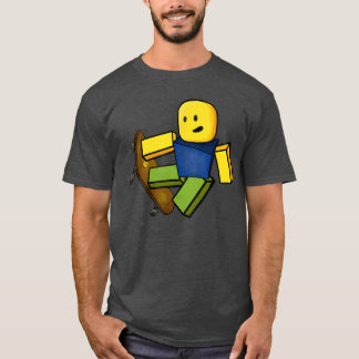 Blox Noob Skater Funny Meme Gaming Gift For Gamers Tシャツ