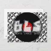 BLSビート歌詞スキルヒップホップ ポストカード (正面/裏面)