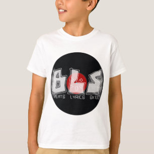BLSビート歌詞スキルヒップホップ Tシャツ