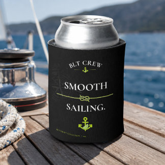 BLTクルー スムースセイリング  nauticalデザイン 缶クーラー