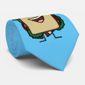 BLTサンドイッチベーコンのレタスおよびトマトの食糧デザイン ネクタイ (ロール)