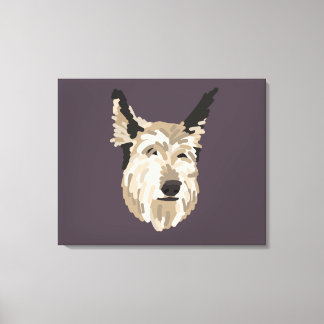 Bluポートレートキャンバスアート – 背景 キャンバスプリント