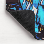 BLU GENES dog lapphund moutsepad マウスパッド (コーナー)