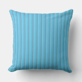 blu strips throw pillow クッション (正面)