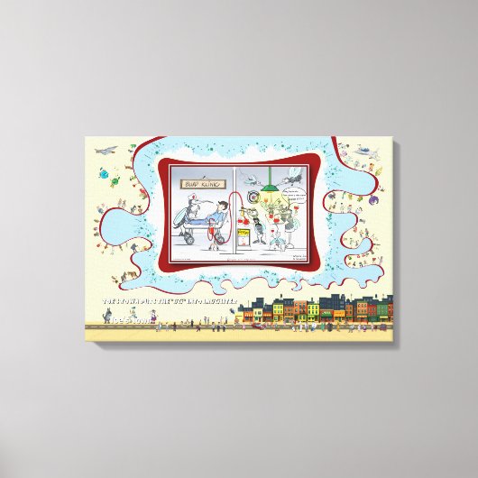 Blud Klinic | Valentine’s Day 24x16 キャンバスプリント (正面)