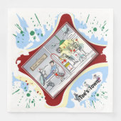 Blud Klinic | Valentine’s Day Dinner Napkin (正面)