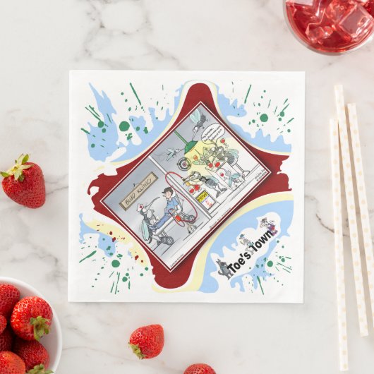 Blud Klinic | Valentine’s Day Dinner Napkin (インサイチュ)