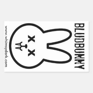BLUDBUNNYスタンプ 長方形シール