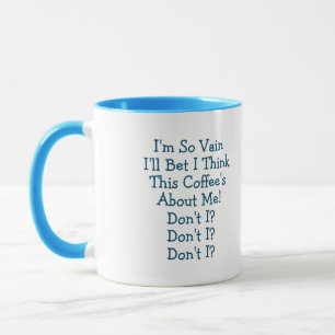 BLUEのJeff Willis Art Mug著「私は無駄だ!」 マグカップ
