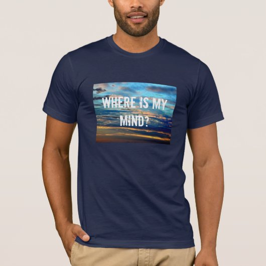 blue3は、どこにmymindですか。 tシャツ (正面)
