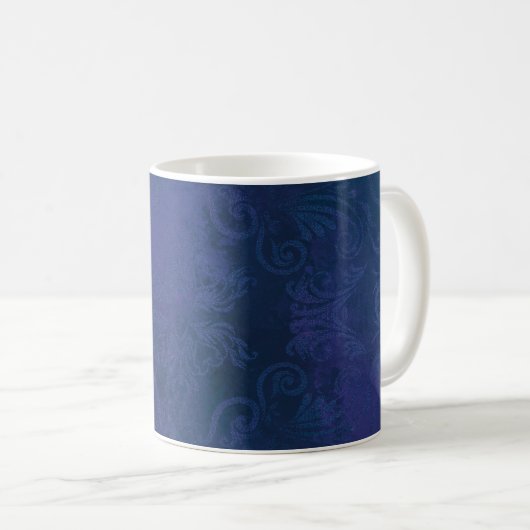 blue コーヒーマグカップ (正面右)