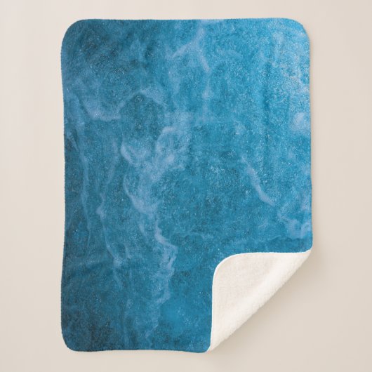 Blue シェルパブランケット (正面)