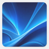 Blue スクエアシール (正面)