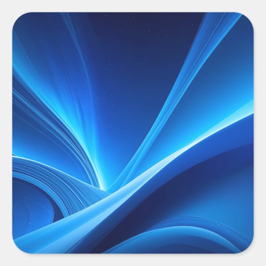 Blue スクエアシール (正面)