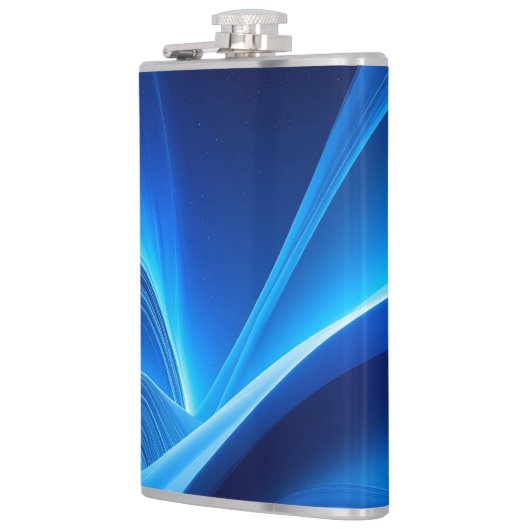 Blue フラスク (左)