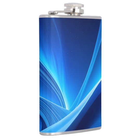 Blue フラスク (右)