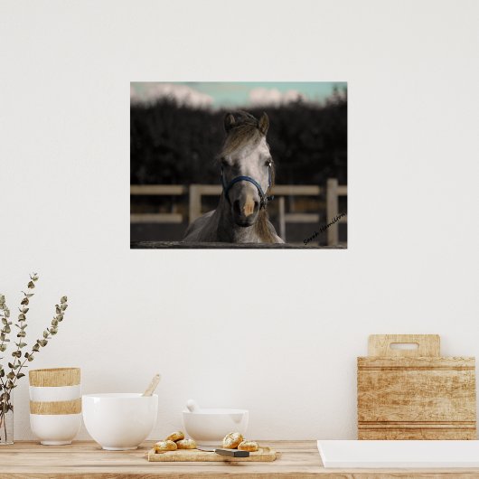 Blue ポスター (キッチン)