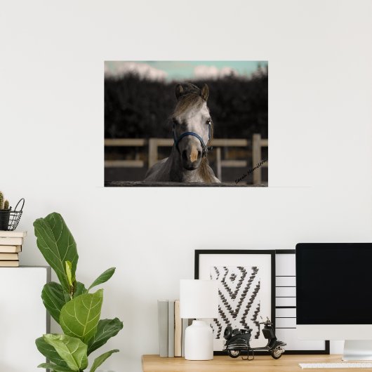 Blue ポスター (ホームオフィス)