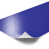 Blue モダン Graduation Party Signing Guest Photo フォトプリント (角)