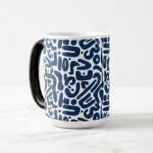 Blue モーフィングマグカップ (正面左)