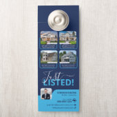 Blue 実在 Estate Agentのプロパティ一覧ブローカー ドアノブサイン (ノブ)