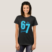 Blue 67 Funny Meme Tシャツ (正面フル)