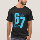 Blue 67 Funny Meme  Tシャツ (正面)