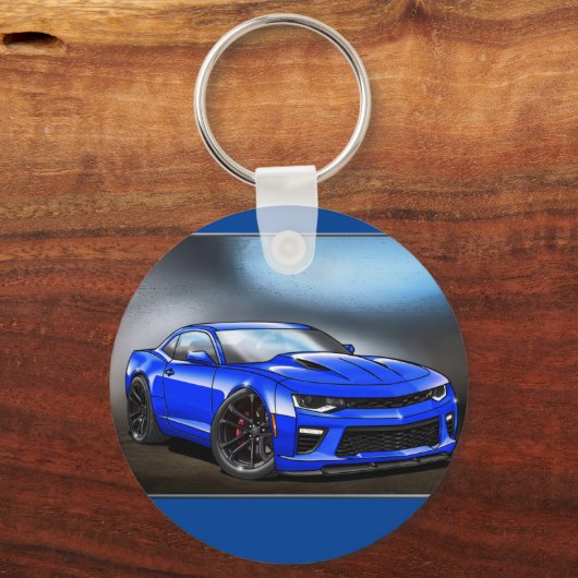 Blue_6th_Gen キーホルダー (正面)