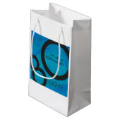 Blue 80 Decade誕生日 スモールペーパーバッグ (裏面アングル)