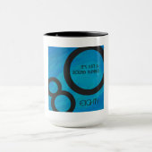 Blue 80 Decade誕生日 マグカップ (中央)