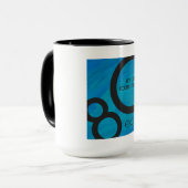 Blue 80 Decade誕生日 マグカップ (正面左)