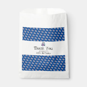 Blue 80s 90sスローバックミュージッククラシック フェイバーバッグ