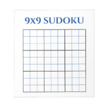 Blue 9x9 Sudokuグリ空白のッド