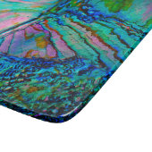 Blue Abalone Shell カッティングボード (角)