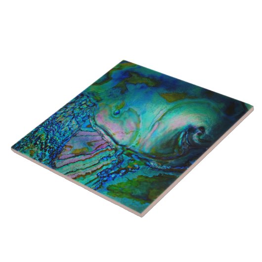 Blue Abalone Shell タイル (側面)