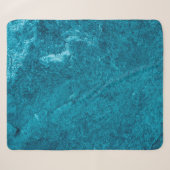 Blue abstract textureabstract, art, graphic decor, シェルパブランケット (正面(横))