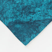 Blue abstract textureabstract, art, graphic decor, フリースブランケット (角)