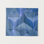 Blue abstract wallpaper タペストリー (正面(横))