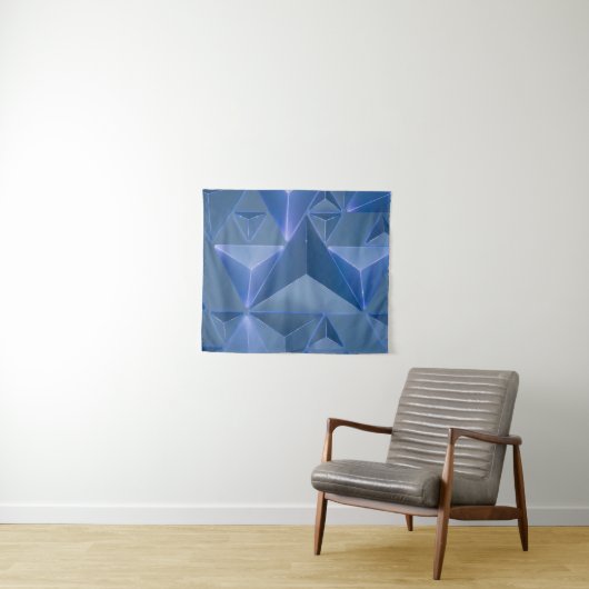 Blue abstract wallpaper タペストリー (インサイチュ(横))