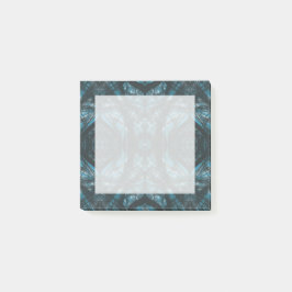 Blue Abstract Watercolor Art ポストイット