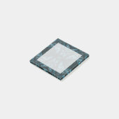 Blue Abstract Watercolor Art ポストイット (アングル)